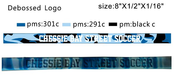 Forest Camouflage Silicone Bracelets