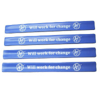 Blue Slap Bracelet