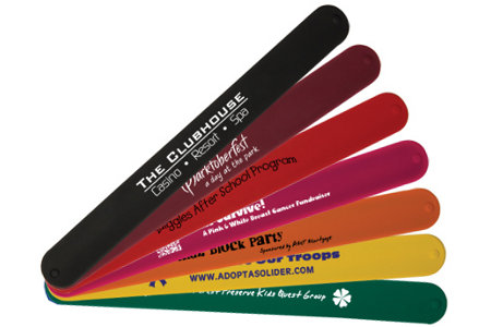 silicone slap bracelets