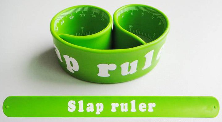 silicone slap bracelet